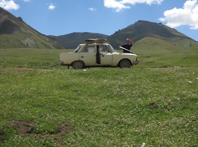 Kyrgyzstan, near Lake Son-Köl
